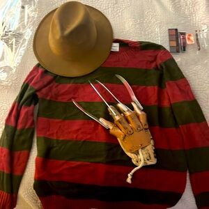 Freddy Krueger Halloween Outfit